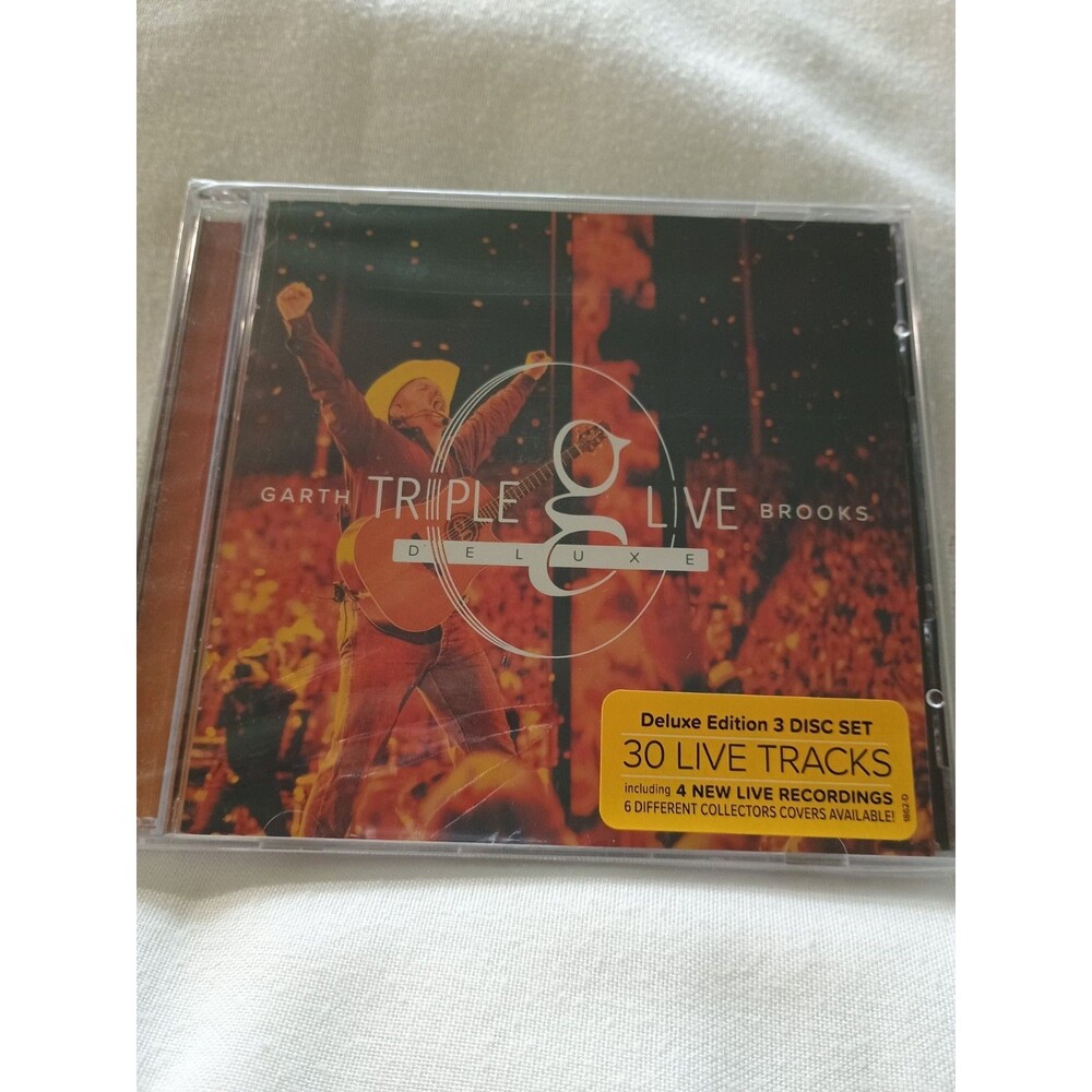 Garth Brooks Triple Live Deluxe (3-cd set) - New & Sealed, Pearl Records